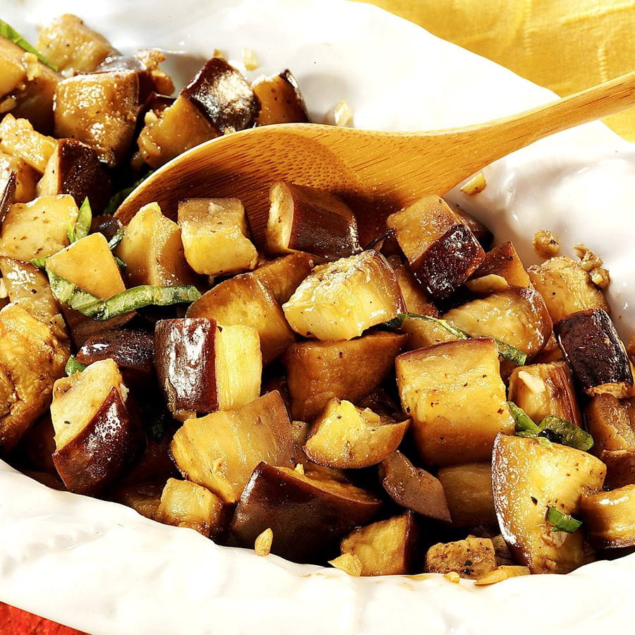 recipe image חצילים ושום בתנור