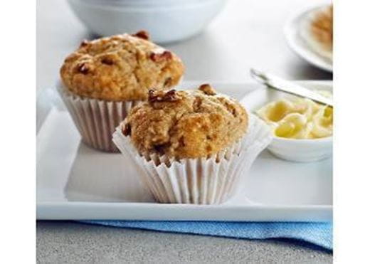 recipe image מאפינס בננה ואגוזים