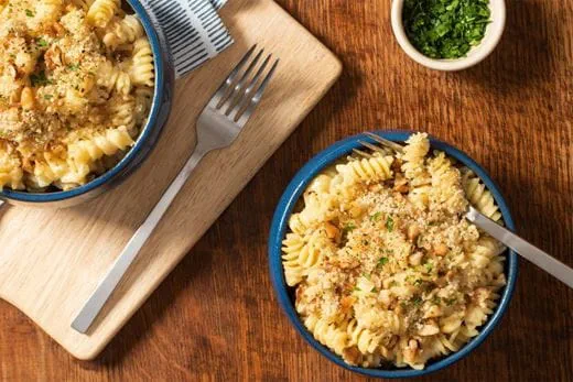 recipe image ציז'מקרוני טבעוני